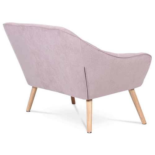Dvoumístná pohovka, růžová, látka, AK-322 PINK2