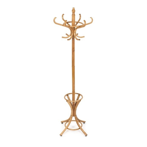 Věšák, masiv, hnědá, F-2059 OAK