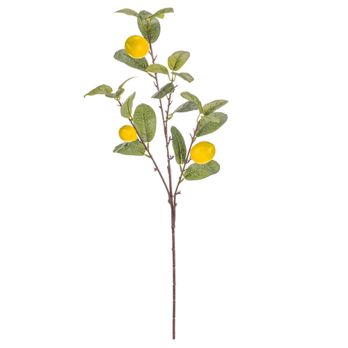 Citrón - umělá větev, žluté plody