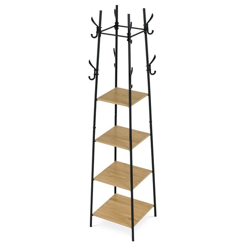 Věšák, mdf, přírodní, GD-170 OAK