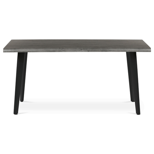 Jídelní stůl 160x90cm, mdf, šedý dub, HT-F4416 GREY