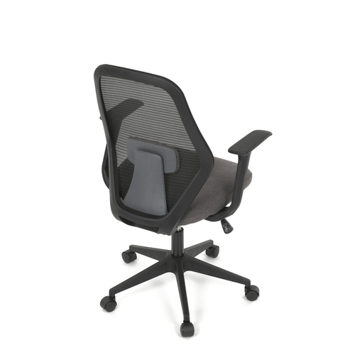 Kancelářská židle, houpací mechanismus, černá síťovina, KA-V3149 BK