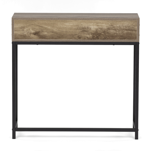 Odkládací stolek 80x28x77cm, mdf, šedý dub, CT-G1077 GREY