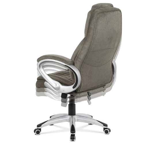 Kancelářské křeslo, houpací mechanismus, šedá, KA-G196 GREY2