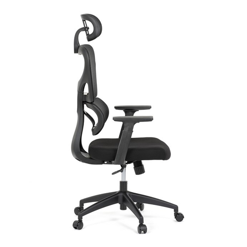 Kancelářská židle, houpací mechanismus, černá, KA-K2080 BK