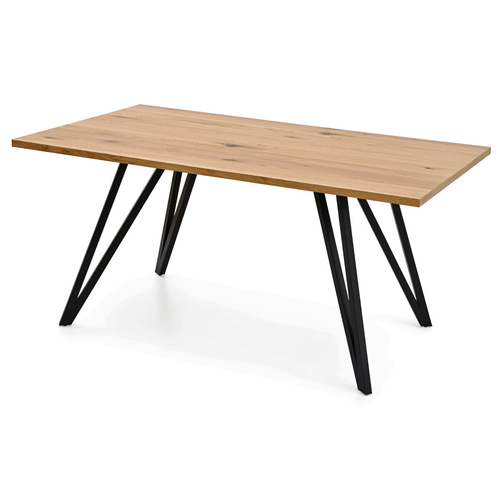 Jídelní set s 4 židlemi Polaris, šedá, 160x90x76cm, masiv dub ASE-1041 GREY2