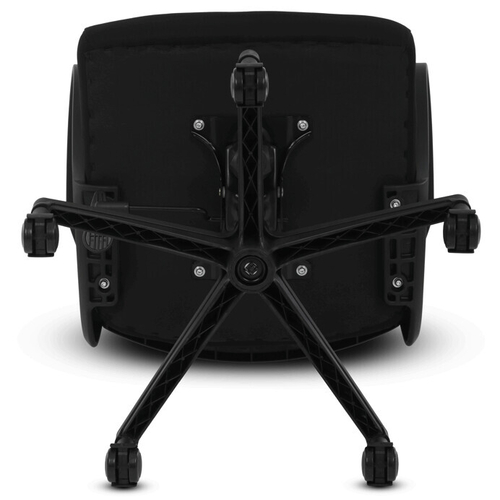 Kancelářská židle, houpací mechanismus, černá síťovina, KA-S3015 BK