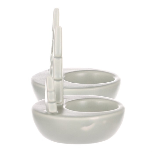 Svícen porcelánový - na čajovou svíčku, mix 3 druhů, cena za 1 ks