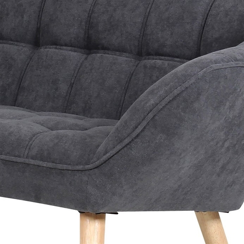 Dvoumístná pohovka, šedá, látka, AK-322 GREY2