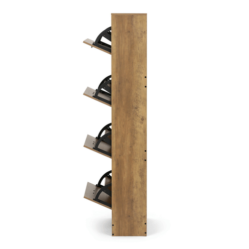 Botník, mdf, hnědá, ABO-G1018 ELM