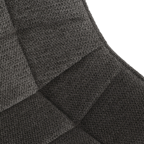 Jídelní židle, šedá, látka, HC-V3068 GREY2