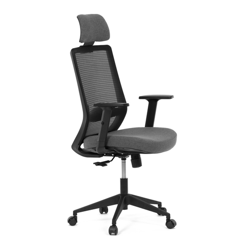 Kancelářská židle, synchronní mechanismus, černá síťovina, KA-V3329 BK