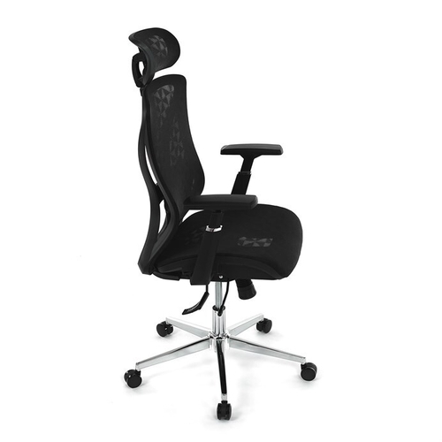 Kancelářská židle, synchronní mechanismus, černá síťovina, KA-S258 BK
