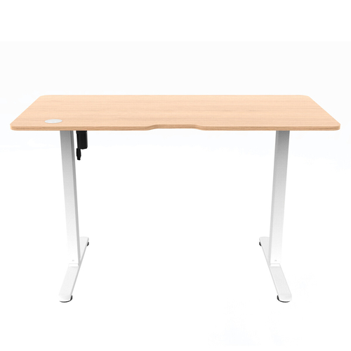 Ergonomický stůl s plynulou regulací výšky 120x60cm, melamin, dub, LT-H2210 OAK