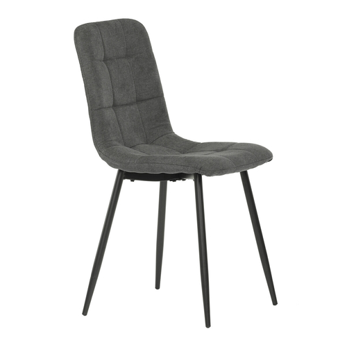 Jídelní židle, šedá, látka, CT-281 GREY2