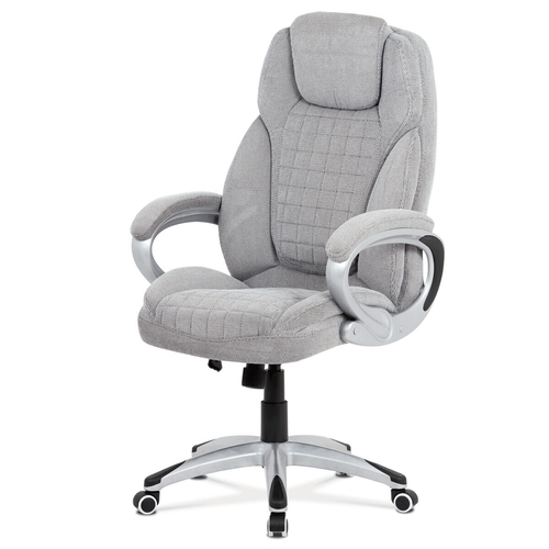 Kancelářské křeslo, houpací mechanismus, šedá, KA-G196 SIL2