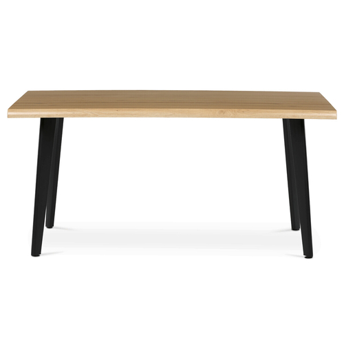 Jídelní stůl 160x90cm, mdf, divoký dub, HT-F4416 OAK
