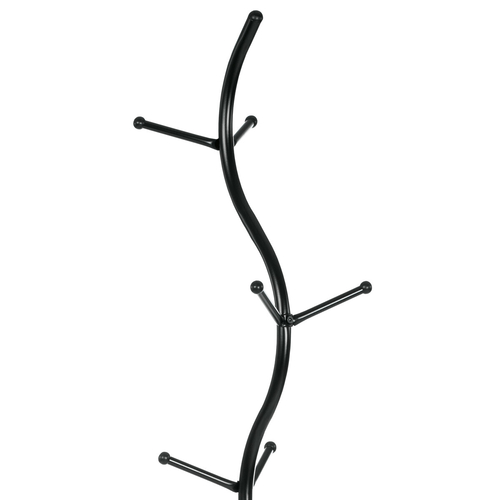 Věšák, kov, černá, 80003-09 BK