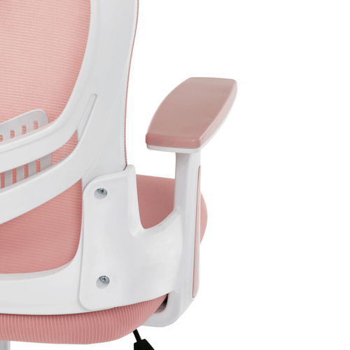 Kancelářská židle, houpací mechanismus, růžová, KA-K2031 PINK