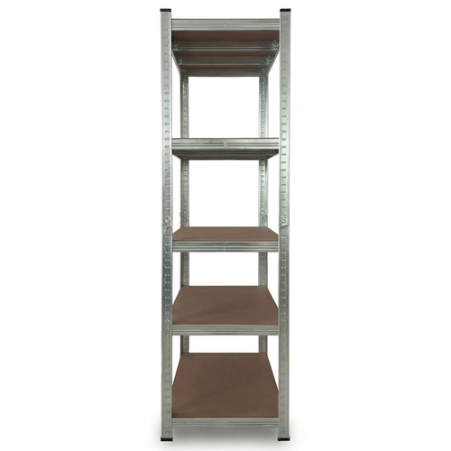 Regál, kov, stříbrná, AUR-G2120 SIL