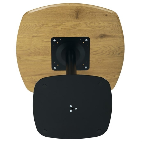 Jídelní stůl 80x80cm, mdf, dub, DT-X7117 OAK