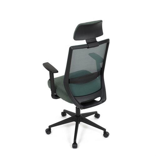 Kancelářská židle, synchronní mechanismus, zelená síťovina, KA-V3329 GRN