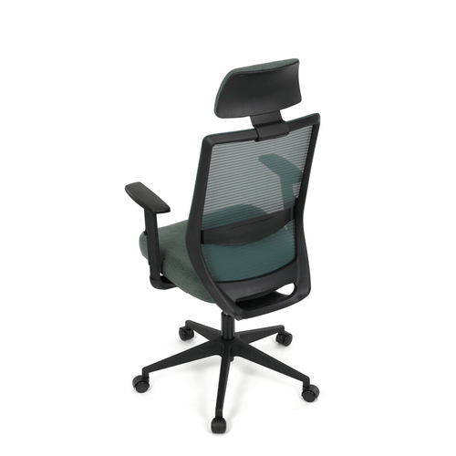 Kancelářská židle, synchronní mechanismus, zelená síťovina, KA-V3329 GRN