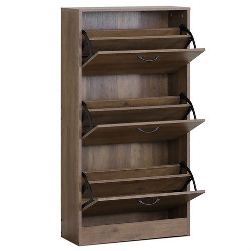 Botník, mdf, hnědá, ABO-G1016 ELM
