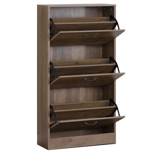 Botník, mdf, hnědá, ABO-G1016 ELM