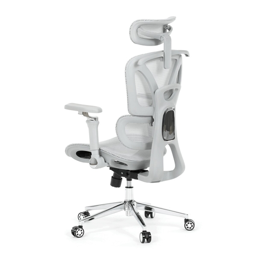 Kancelářská židle, synchronní mechanismus, šedá síťovina, KA-B2361 GREY