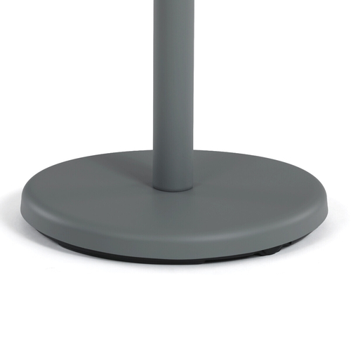 Věšák, kov, šedá, 80609-06 GREY