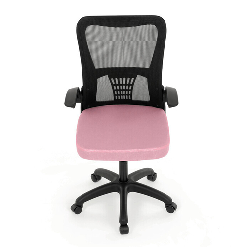 Dětská židle, houpací mechanismus, růžová síťovina, KA-K2006 PINK