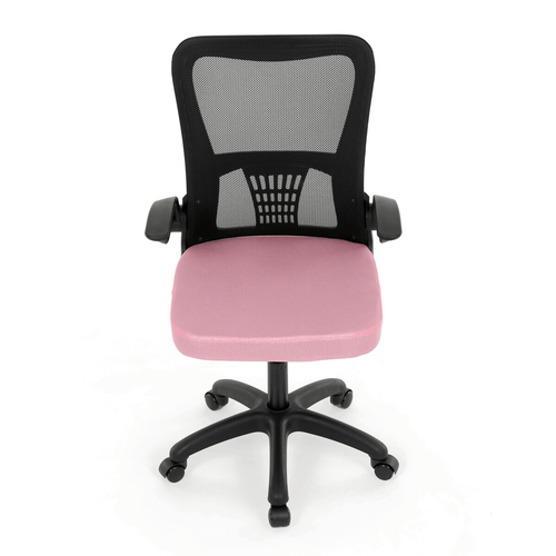 Dětská židle, houpací mechanismus, růžová síťovina, KA-K2006 PINK