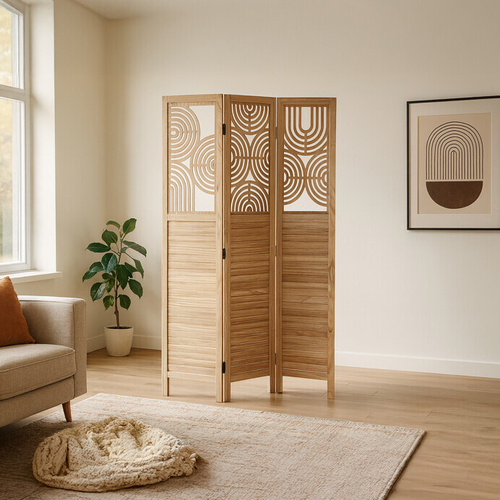 Paraván, masiv, přírodní, EF-L175 NAT