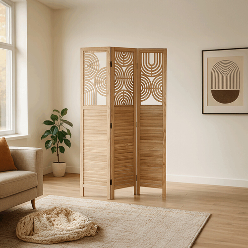 Paraván, masiv, přírodní, EF-L175 NAT