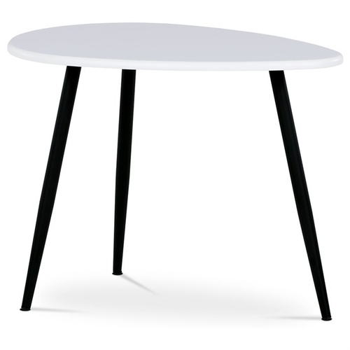 Odkládací stolek 60x40x45cm, mdf, bílá, AF-3011 WT