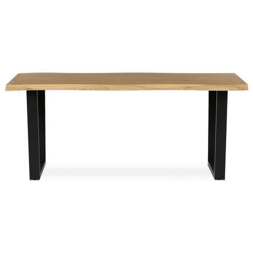 Jídelní stůl 180x90cm, mdf, divoký dub, HT-F4218 OAK