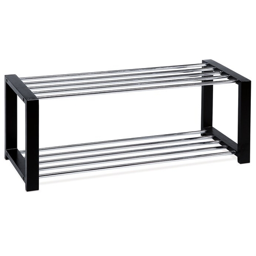 Botník, masiv, černá, 83168-11 BK