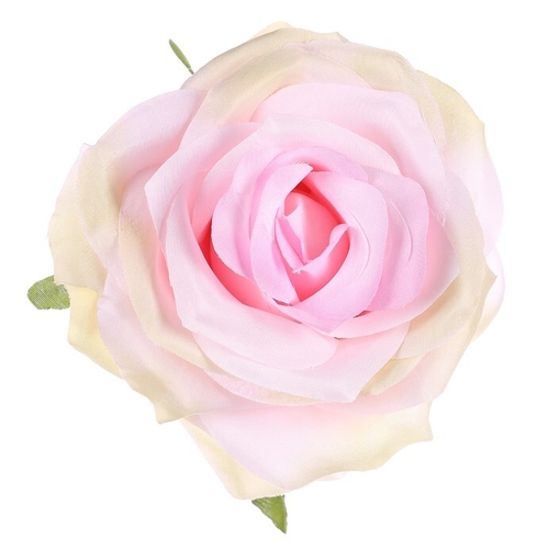 Růže - umělý květ, růžový, cena za balení (12 ks)