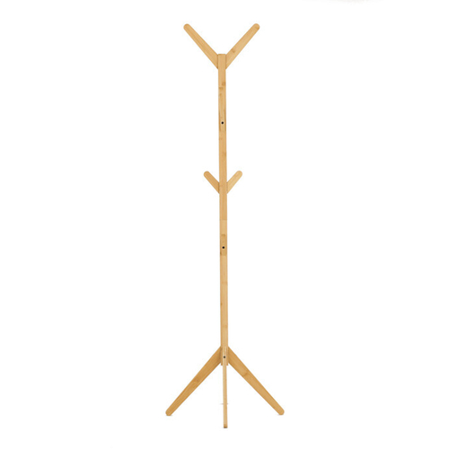Stojanový věšák, bambus, přírodní, DR-B017 NAT