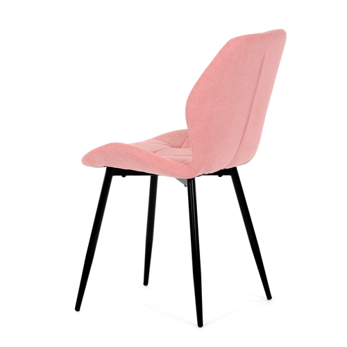 Jídelní židle, růžová, látka, CT-285 PINK2