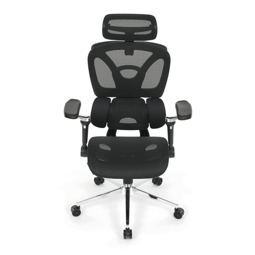 Kancelářská židle, synchronní mechanismus, černá síťovina, KA-B2363 BK