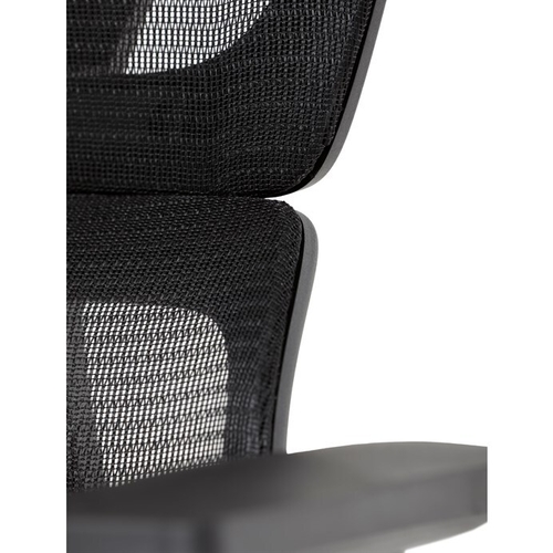 Kancelářská židle, houpací mechanismus, černá, KA-K2080 BK