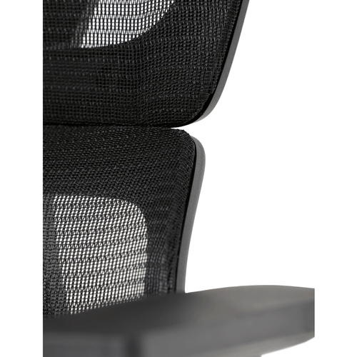 Kancelářská židle, houpací mechanismus, černá, KA-K2080 BK