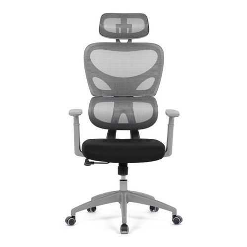Kancelářská židle, houpací mechanismus, šedá, KA-K2081 GREY