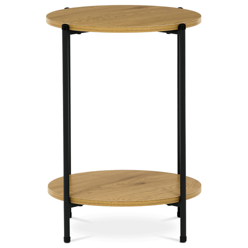 Odkládací stolek 44x44x56cm, mdf, divoký dub, CT-G1005 OAK