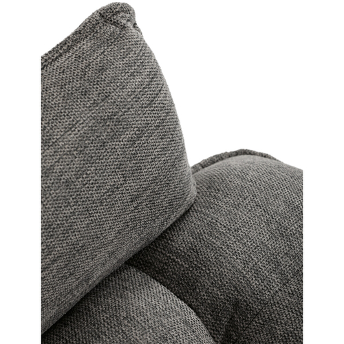 Jídelní židle, šedá, látka, DCH-J2139 GREY2
