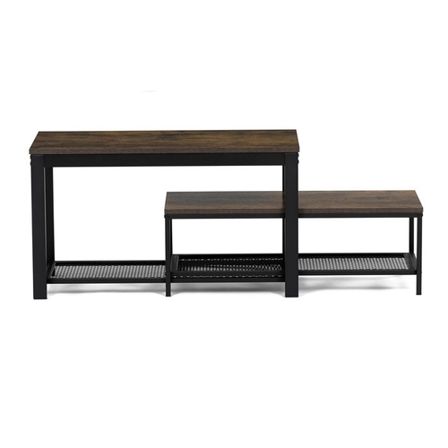 Botník, mdf, hnědá, ABO-W2124 OLW