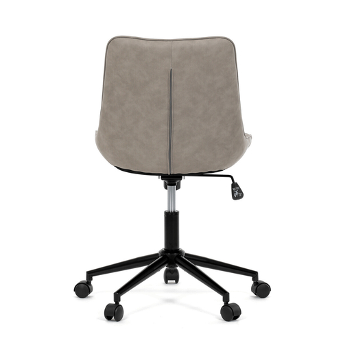 Pracovní židle, výškově nastavitelná, béžová látka, KA-V3120 LAN3