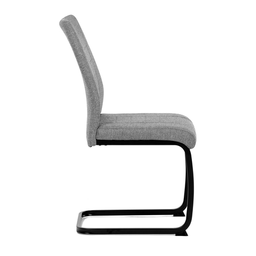 Jídelní židle, šedá, látka, DCL-438 GREY2